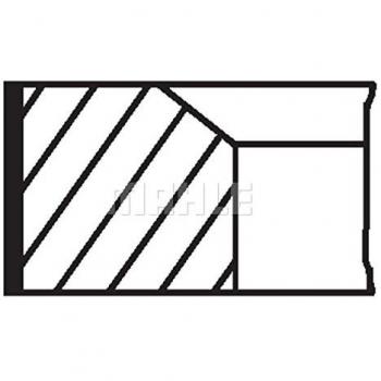 MAHLE ORIGINAL Piston Ring Kit 00224N0