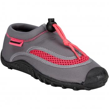 Schreuders Children's Waimea Waterproof Shoes, Size 28, Anthracite/Coral Edition