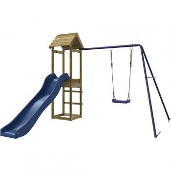 Parco Giochi Altalena Robustezza Pino Impregnato