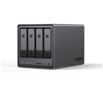 UGREEN NASync DXP4800 4-Bay 2.5GbE SD Card Reader Enclosure