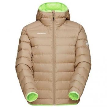 Mammut Waymarker Giacca imbottita con cappuccio beige da donna