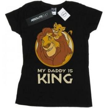 Lion King Mama Shirt – Mijn Vader Is Koning (Katoen)