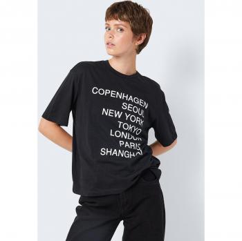 Camiseta Estilo Noisy May Millie Preto