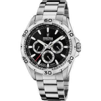 Festina F20623/4 Edelstahl-Armbanduhr