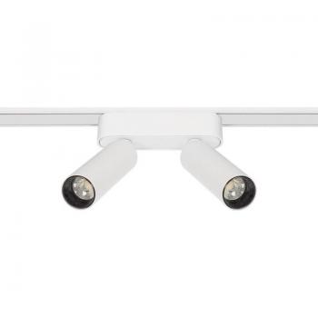 Faretto LED 25 mm SuperSlim 14 W doppio 48 V bianco/bianco caldo 2700 K