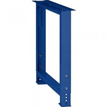 Lista Werkbankfuß RAL5012 80x725x700-1050mm