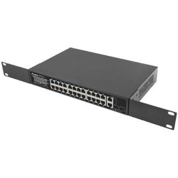 Lanberg 24-Port Gigabit Switch with 2 Combo Ports