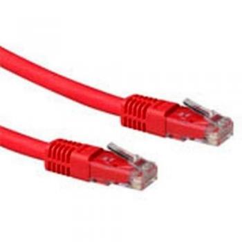 ACT Red 7 meter LSZH U/UTP CAT6A patch cable with RJ45 connectors (U/UTP, CAT6a, 7 m)