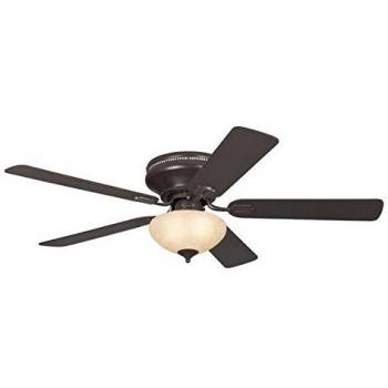 Westinghouse Everett Braun – Ventilator mit integrierter Lampe, 132 cm