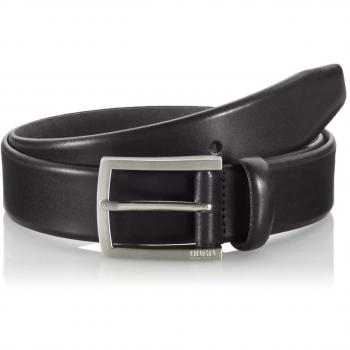HUGO Herren Gürtel C-Barney-L, 90 cm, Schwarz