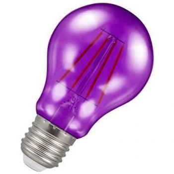 Crompton LED A60 4.5W E27 Purple Filament Bulb