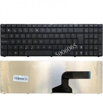 Asus Black Spanish Keyboard for Models X53 X54H K53 A53 N53 N60 N61 N71 N73S N73J P52 P52F P53S X53S A52J X55V X54HR X54HY N53T