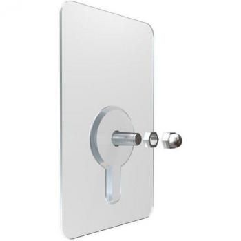 8pcs Transparent Suction Wall Hooks with Strong Adhesive for Kitchen and Bathroom