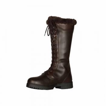 Shires Moretta Nola Lace Country Boot – Brown, UK 7, Standard/Regular