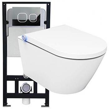 Bernstein Dusch-WC mit Soft-Close und Betätigungsplatte