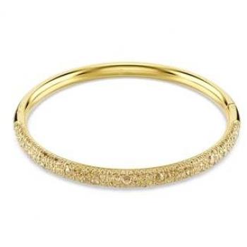 Bracciale Sublima con Pavé di Neve – Oro Placcato L 18,5 cm Swarovski