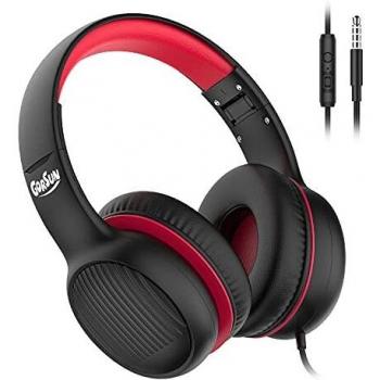 In‑Line HD Mic Gorsun A66 School Travel Headphones
