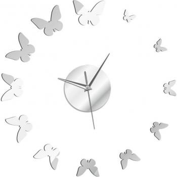 Horloge Décorative 3D Papillon en Famille