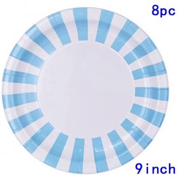 Boys' 1st Birthday Blue Plates and Cups