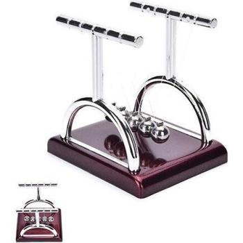 Newton's Cradle Desk Toy and Science Demonstration