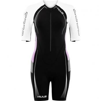 Huub Anemoi Aero Vestido Tricot Feminino Preto Branco