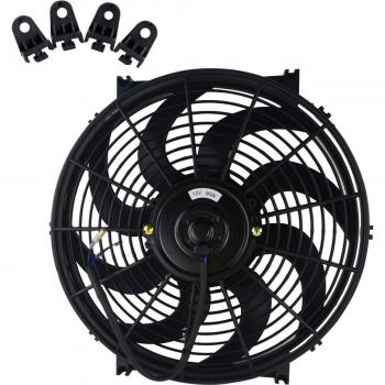 Universal Oil Cooler Cooling Fan 12V 80W