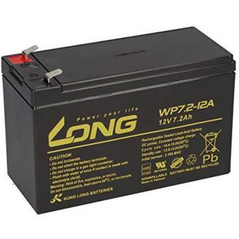 KungLong Ersatzakku 12V 7,2Ah für AdPos Micro 750 VdS