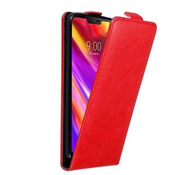 Estuche Flip Rojo Manzana para LG G7 ThinQ