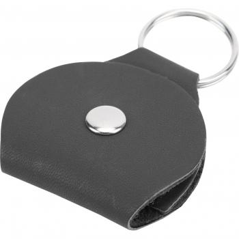 Leather Guitar Pick Case with Keyring