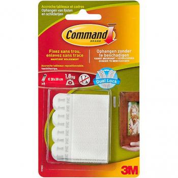 Kit di 8 etichette Command Bianche