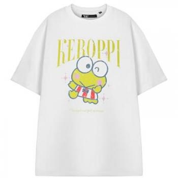 Hello Kitty Adult White Short Sleeve Top