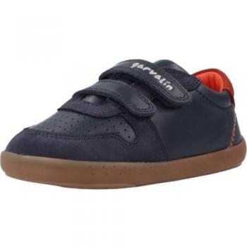 GARVALIN Zapatillas Deportivas Caminar Niños Garvalín 241302A Azules con Cierre Adherente 19