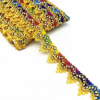 Ruban en dentelle 25mm pour fêtes et créations manuelles