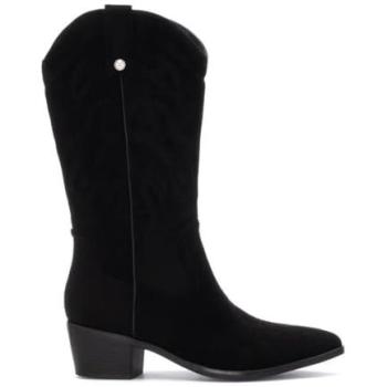 Bota Mujer Xti Piel Negra 144308