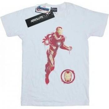 Marvel Damen Avengers Endgame Iron Man T-Shirt für Frauen