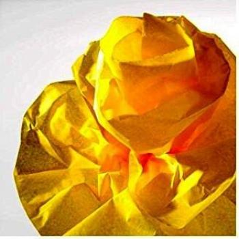 Rollo de 50x500 cm, Seda, 20g, Canson Amarillo Limón