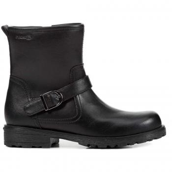 Scarpe Kids Stivali GEOX J Olivia in leather black J84A5B-000BC-C9999