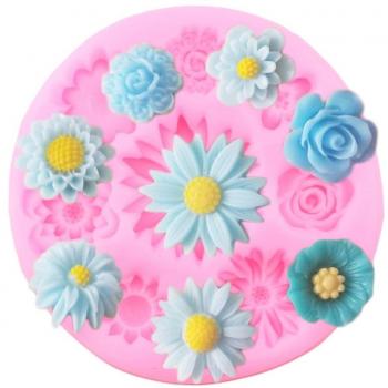 Daisy Rose Sunflower Gumpaste Mold