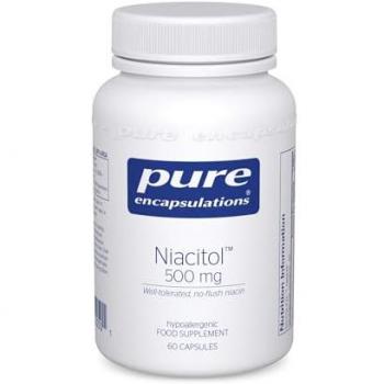 Pure Encapsulations Niacitol 500 mg, 60‑Count Bottleneck