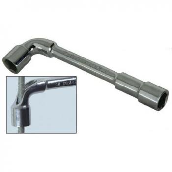 Clé à pipe débouchée 26 mm longueur 290 mm chrome 6 pans
