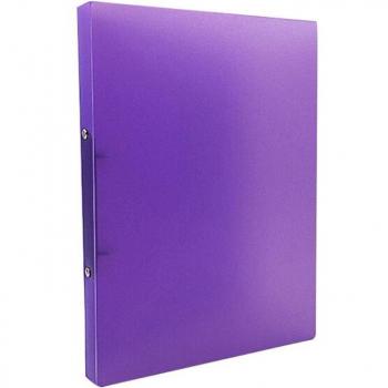 Carpeta A4 para almacenamiento de hojas sueltas color caramelo