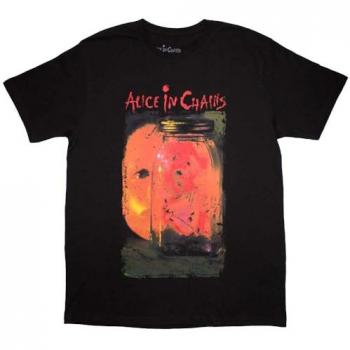 Nero Alice in Chains Uomini T-Shirt S
