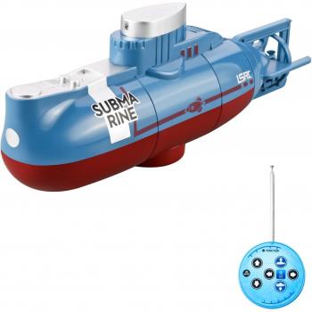 Kids Waterproof RC Submarine Boat with 360° Rotating Feature