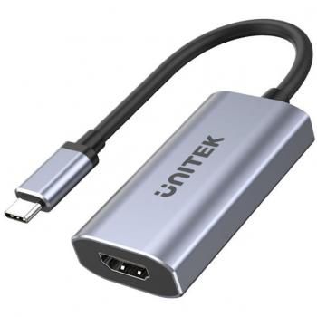 Unitek USB-C zu HDMI 2.1 Adapter, 15 cm, Aluminiumgehäuse