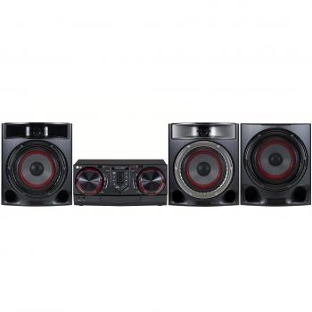 LG CJ45 home audio system Home audio mini system Black Red