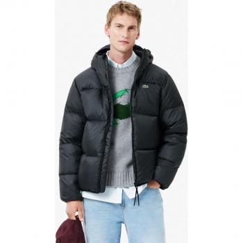 Blouson con Logo Lacoste XXL Nera