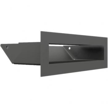 Tête de ventilation LUFT 6x20 graphite Slim gris Davy