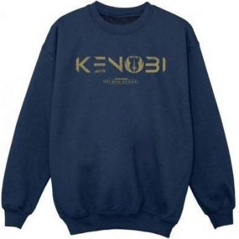 Obi‑Wan Kenobi Star Wars shirt met logo voor jongens 9–11 jaar (wit)