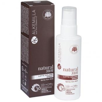 Alkemilla Latte Solare Spray Alta Protezione SPF 30