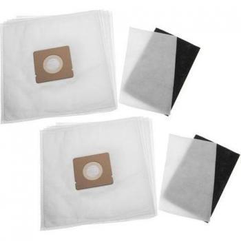 12-Part Filter and Microfleece Bag Set for Rowenta Vacuums